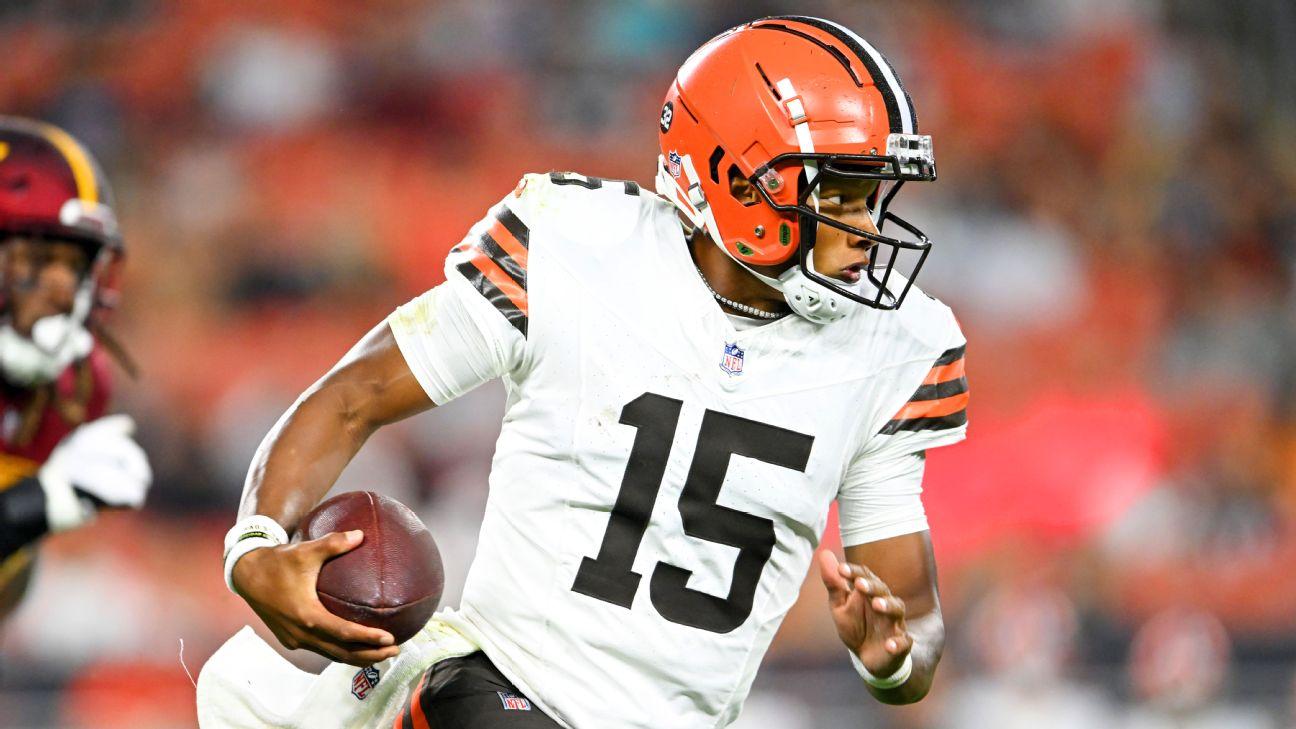 Source: Cardinals acquire QB Dobbs from Browns