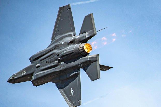 US fighter jet crashes near California military base