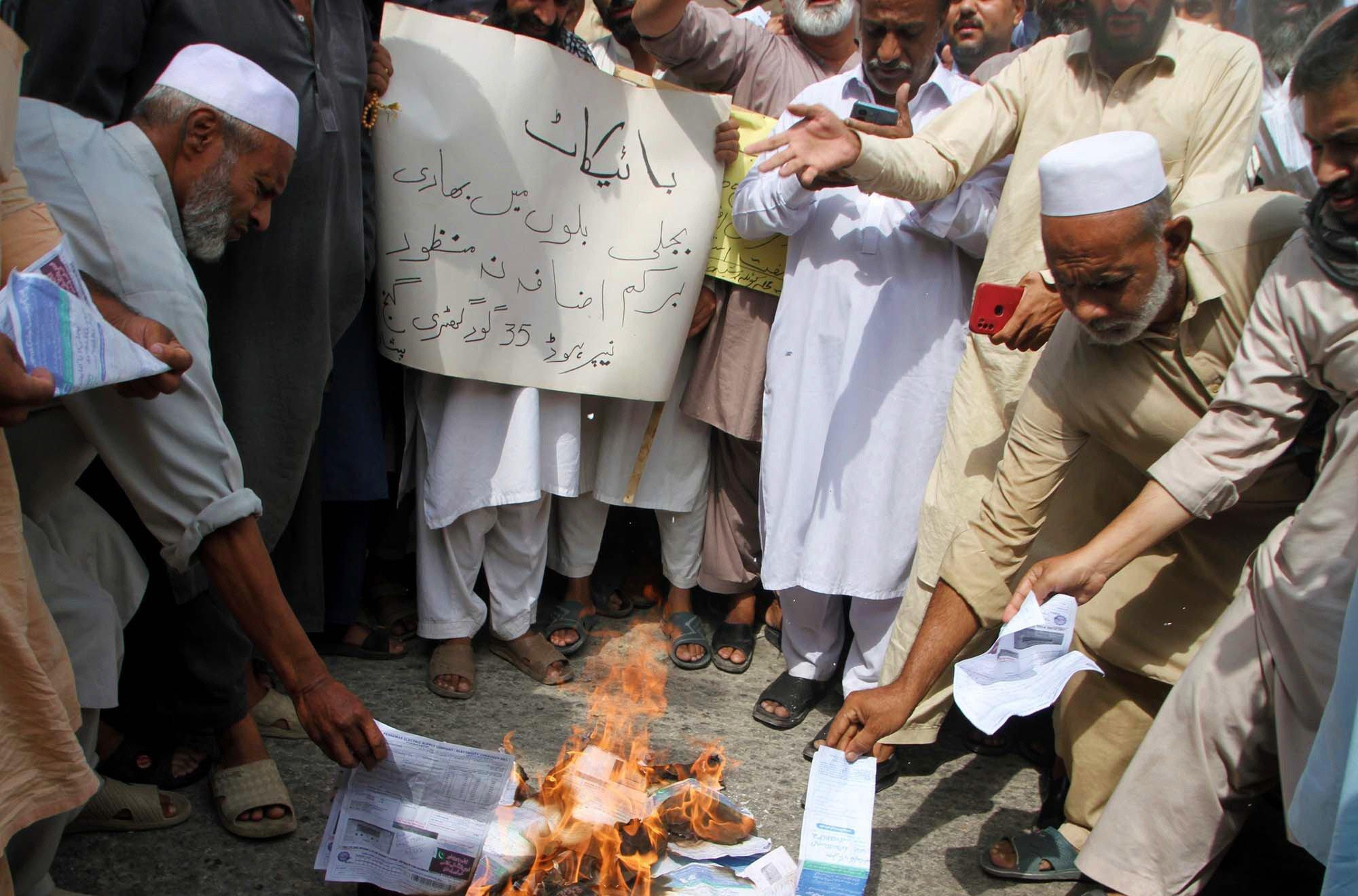 Protests erupt across country against inflated electricity bills