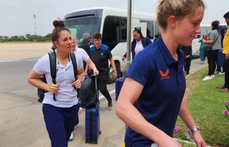 South Africa women’s team reaches Karachi