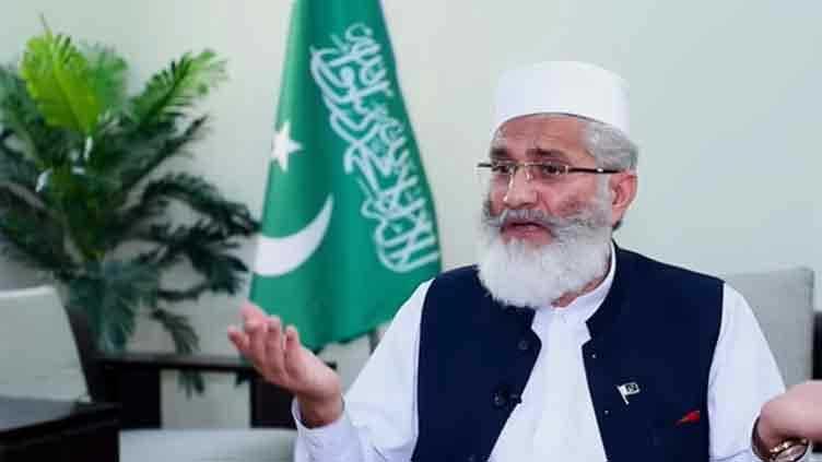 Sirajul Haq announces nationwide protests against rising power bills