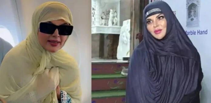 راکھی نے عمرہ کی ادائیگی پر مسجدنبویﷺسے ویڈیو شیئر کردی