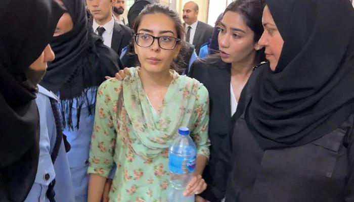 Police granted three-day physical remand of Imaan Mazari