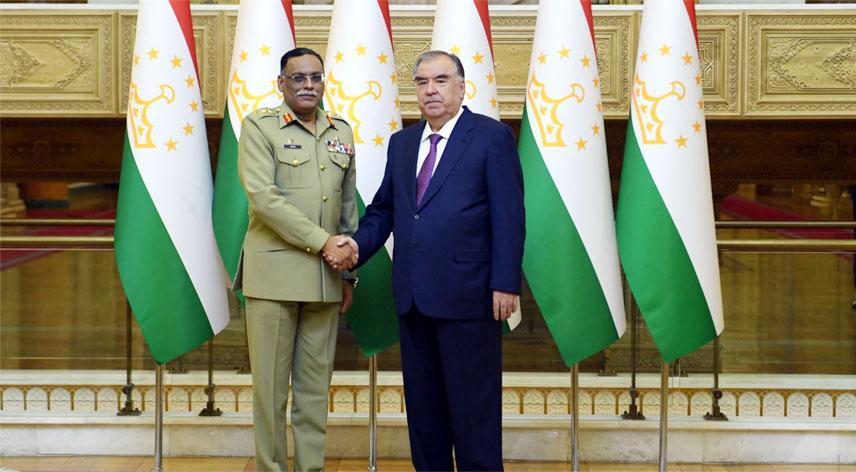 CJCSC, Tajik President discuss issues of mutual interest