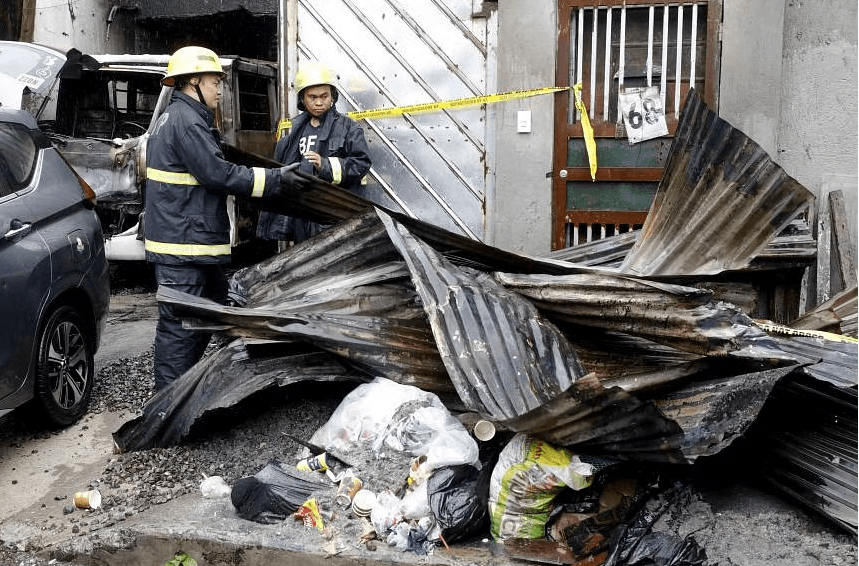 Fire in Philippines residential, warehouse building kills 16