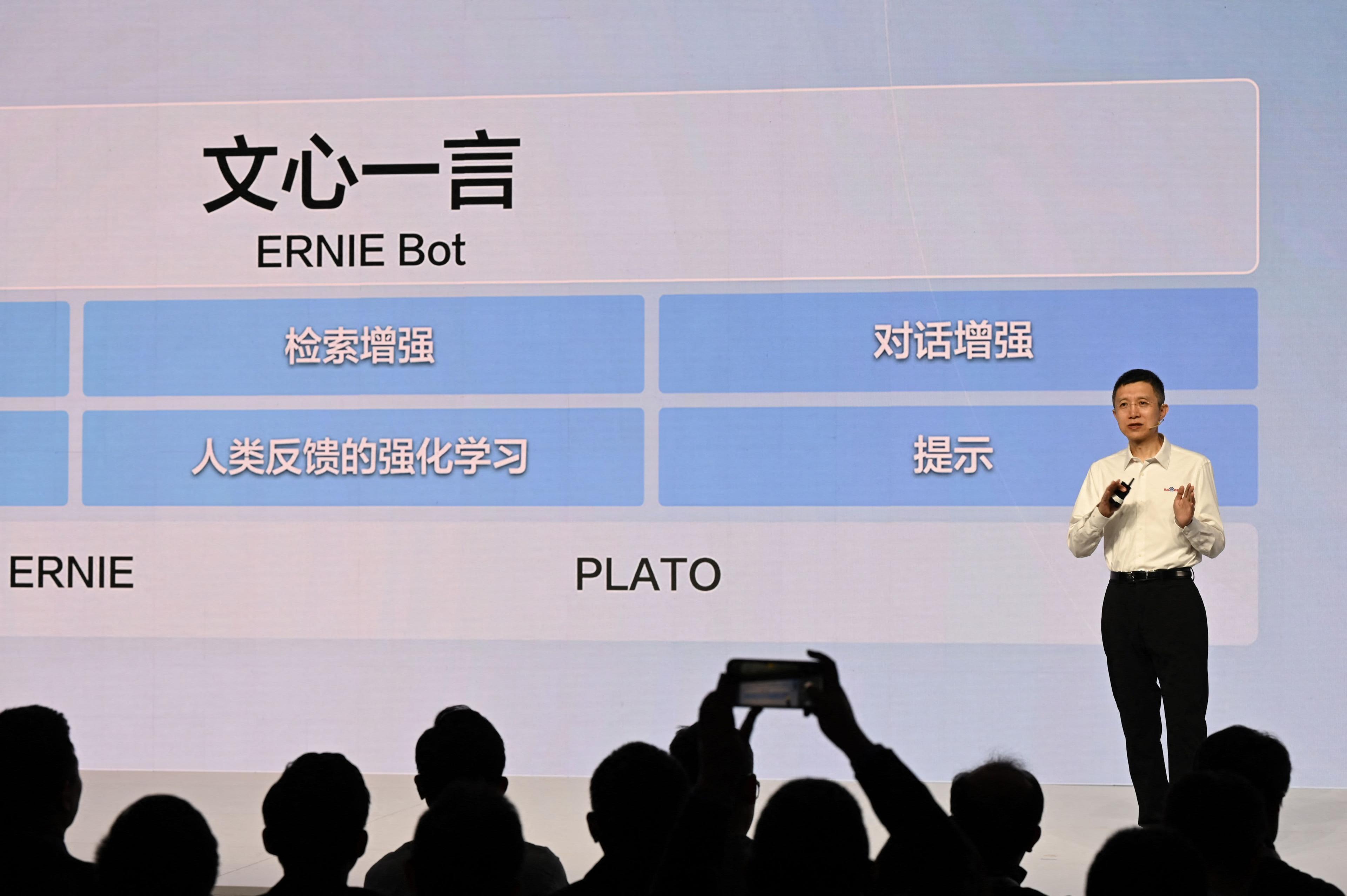 China develops 'Ernie Bot' as an alternative to ChatGPT