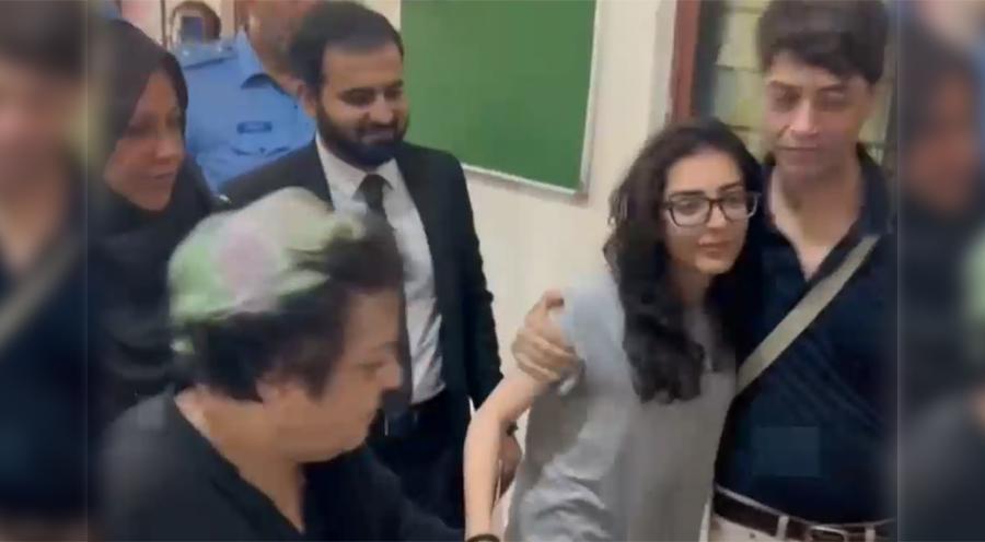 ایمان مزاری کو جوڈیشل ریمانڈ پراڈیالہ جیل بھیج دیا گیا