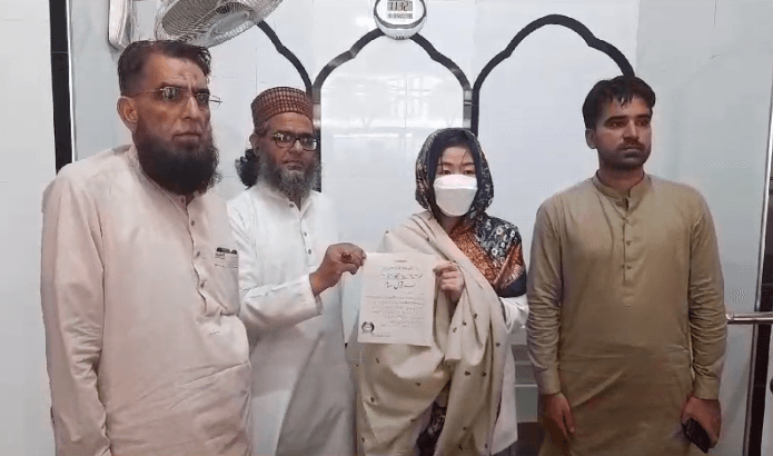 Vietnamese woman embraces Islam in Narowal city  