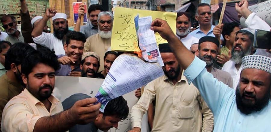 گیارہویں روز بھی مہنگی بجلی کیخلاف ملک بھر میں احتجاج 