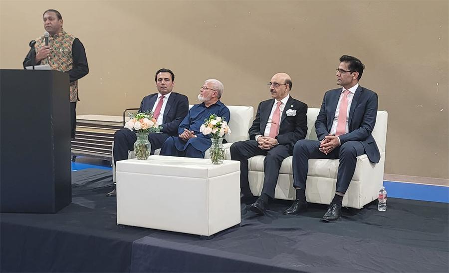 امریکہ میں پاکستانی ڈاکٹرز،کاروباری شخصیات پاکستان کا اصل چہرہ ہیں، مسعود خان