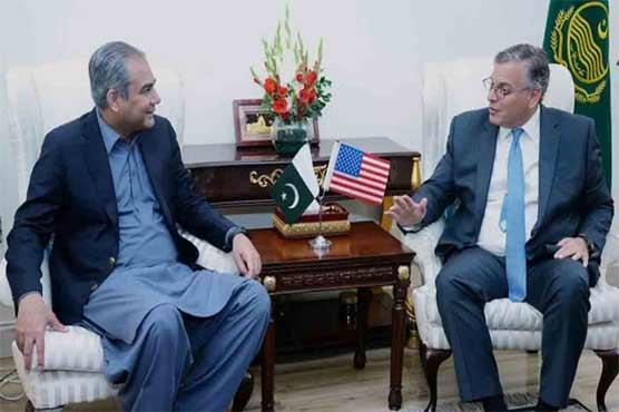 Mohsin Naqvi, US Ambassador discuss bilateral cooperation