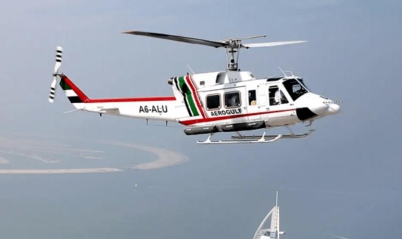 Helicopter crashes into sea after taking off from Dubai's Airport