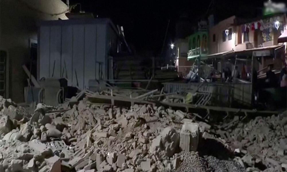 Magnitude 6.8 quake kills 296 in Morocco