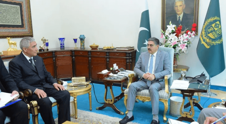 Turkmenistan envoy calls on Interim PM Kakar