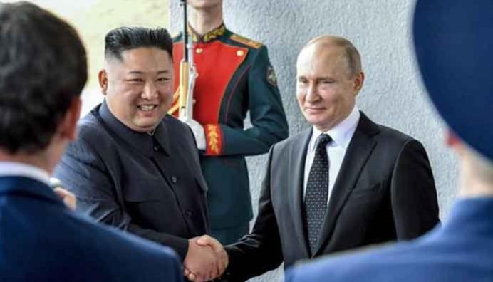 North Korean leader meets Russian President in Moscow