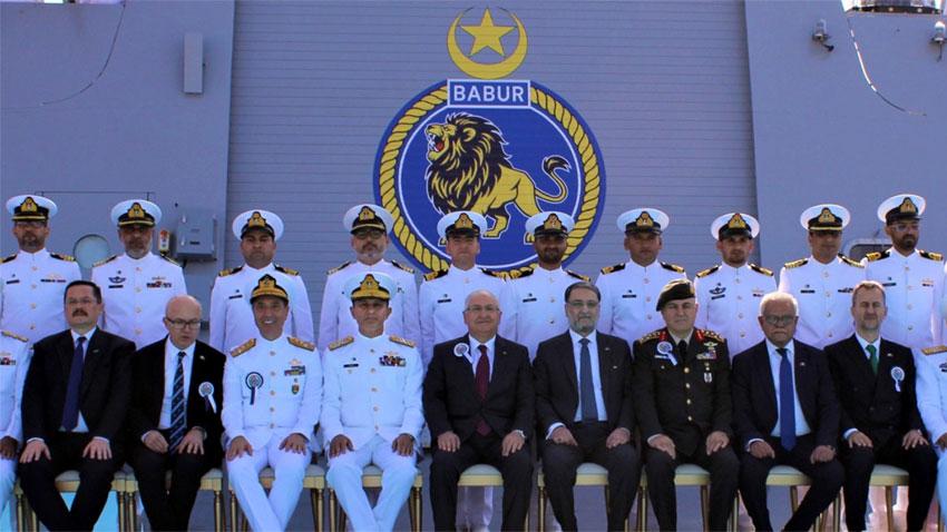 Pakistan Navy commissions first MILGEM Ship PNS BABUR