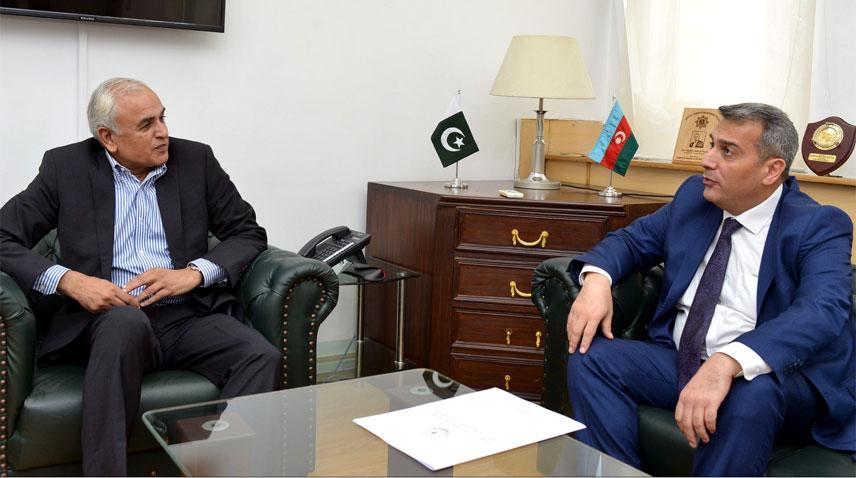 Envoy expresses desire to promote Pak-Azerbaijan economic cooperation