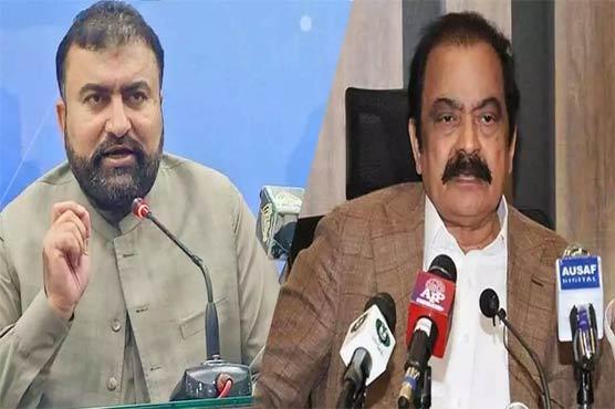 Sanaullah threatens caretaker interior minister