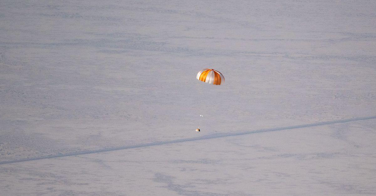 A NASA asteroid sample just landed on Earth. It holds clues about the origins of life.