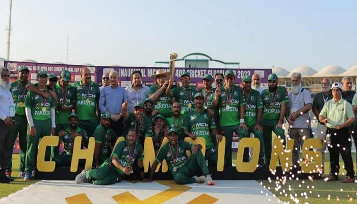 Pakistan crush West Indies to win inaugural Over 40s Global cup