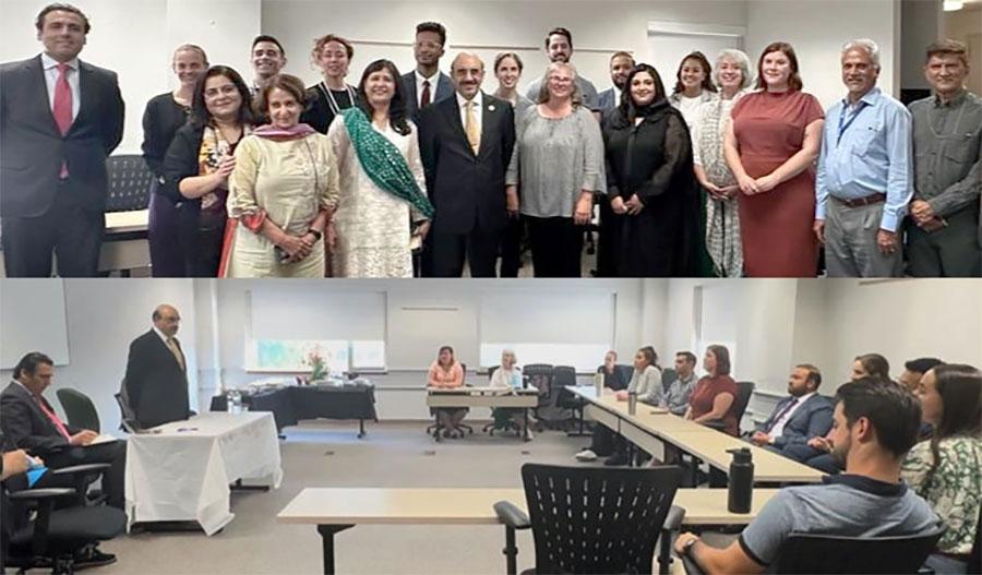 پاک امریکہ تعلقات کو اعلیٰ سطح پر لے کر جانا اولین ترجیح ہے ، مسعود خان