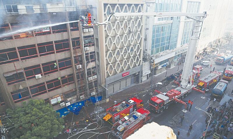 50 shops turned to ashes in Victoria Center inferno