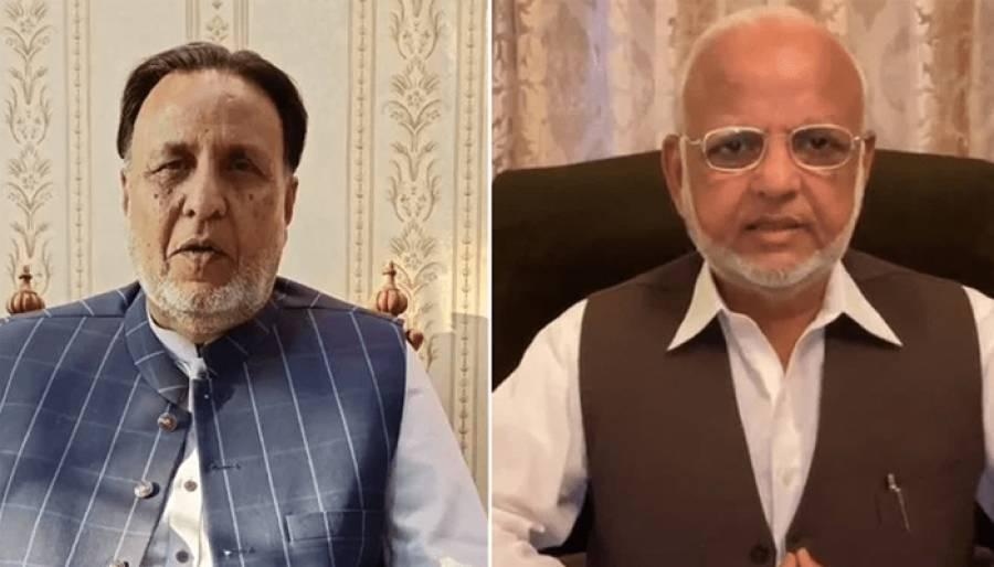 میاں محمود الرشید اور اعجاز چودھری کو جوڈیشل ریمانڈ پر جیل بھیج دیا گیا