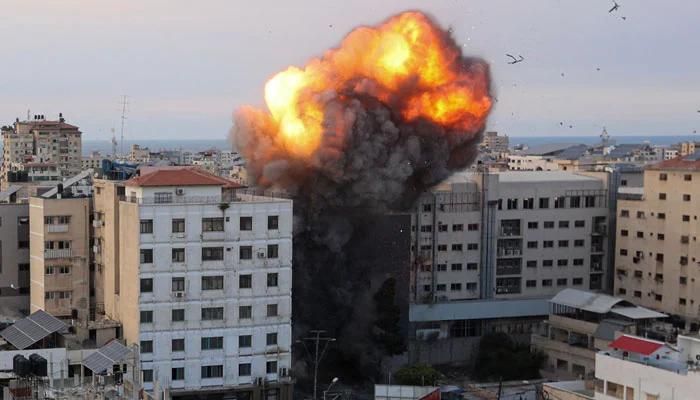 اسرائیلی فضائی  حملوں میں شہید فلسطینیوں کی تعداد 400سے تجاوز کر گئی