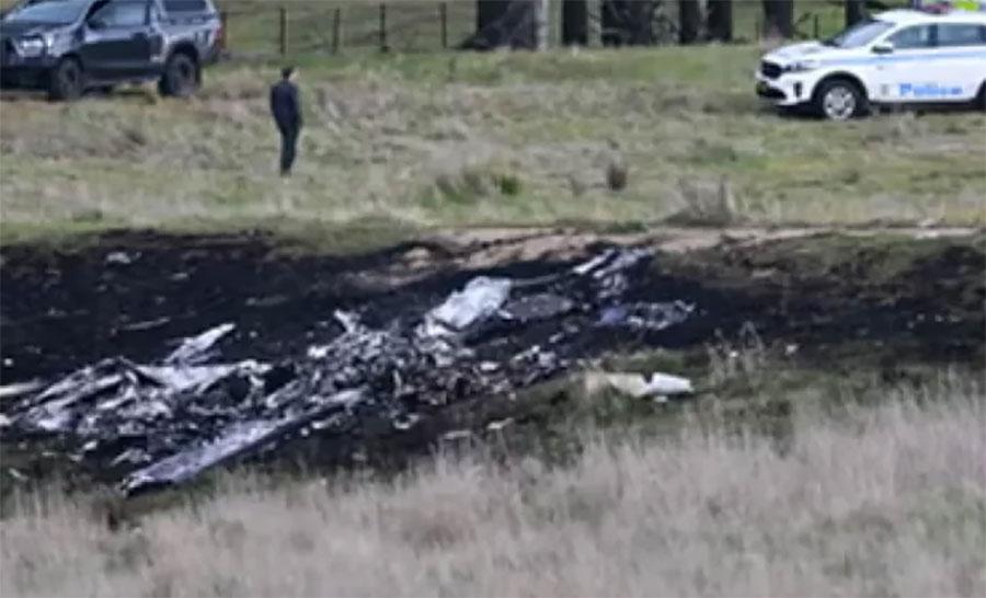 آسٹریلیا میں چھوٹا طیارہ گر کر تباہ ، باپ اور بیٹا ہلاک