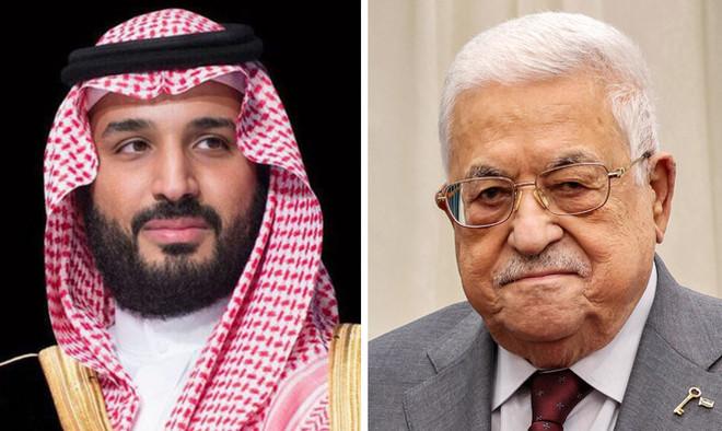 سعودی ولی عہد شہزادہ محمد بن سلمان کا فلسطینی صدر محمود عباس سےٹیلی فونک رابطہ