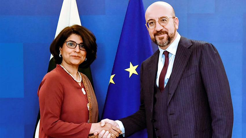 Pak Envoy to Belgium, President EU discuss bilateral multifaceted partnership