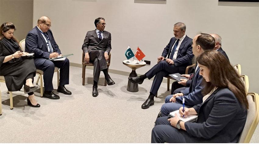 پاکستان اور ترکی کا مختلف شعبوں میں باہمی تعاون مزید مضبوط بنانے کا عزم
