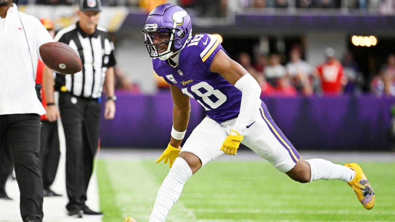 Vikes won't rush Jefferson back, want him 100%