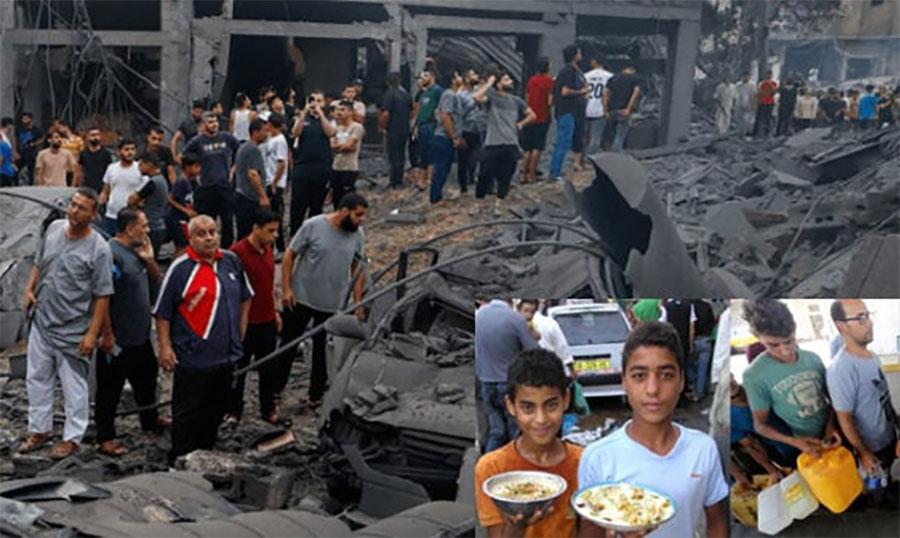 غزہ میں خوراک اور پانی کی فراہمی محدود، صورتحال تباہ کن ہوگئی،ورلڈ فوڈ پروگرام