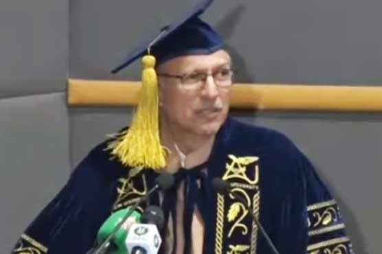 ڈاکٹر عارف علوی کا قائداعظم یونیورسٹی کے کانووکیشن کی تقریب سے خطاب