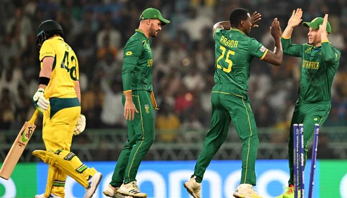 ورلڈکپ: جنوبی افریقا نے آسٹریلیا کو 134 رنز سے ہرا دیا