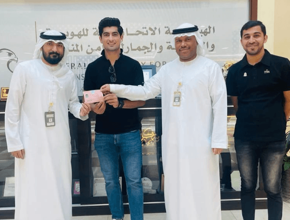 Naseem Shah gets UAE golden visa