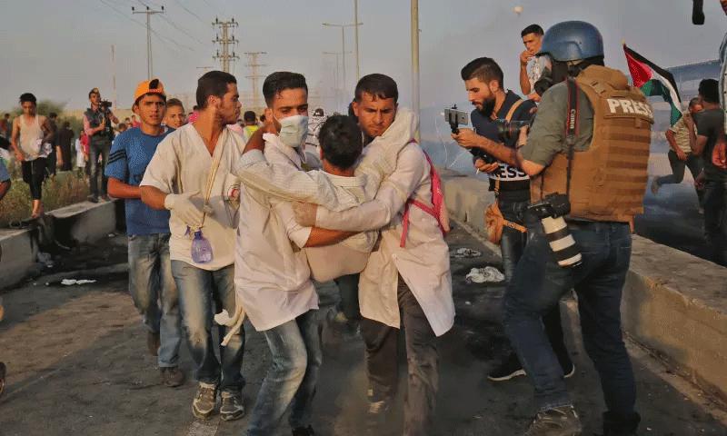 اسرائیل کے غزہ پر حملے تاحال جاری ،بچوں سمیت 1537 افراد شہید