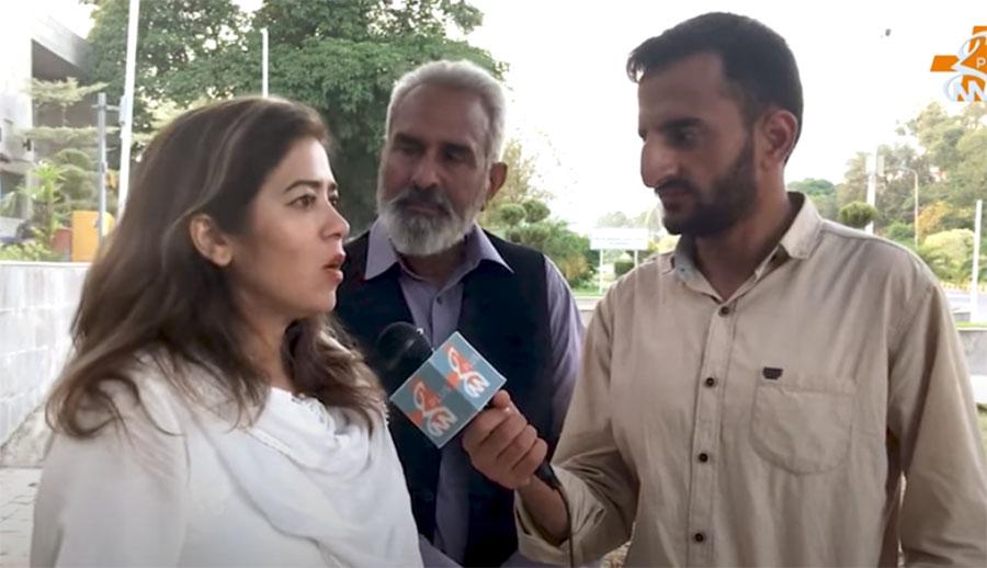 پی ٹی آئی رہنما نادیہ خٹک ایک بار پھر سامنے آگئیں