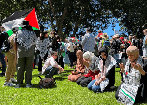 Thousands in Australia turn out for pro-Palestinian rallies over Gaza