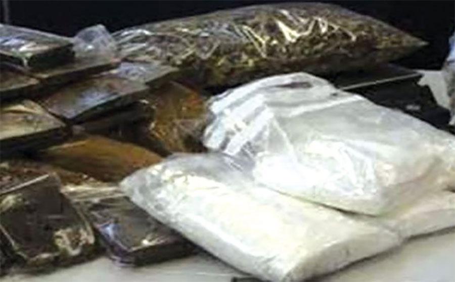 مردان میں محکمہ ایکسائزکی کارروائی میں چرس برآمد