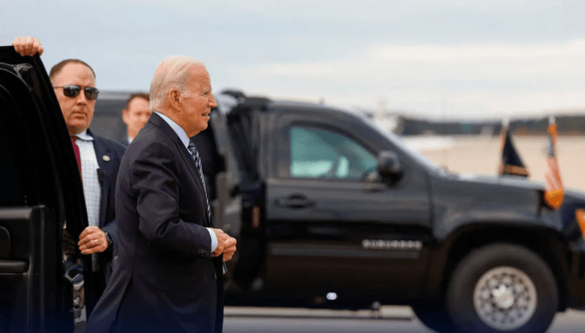 US President Joe Biden arrives in Israel