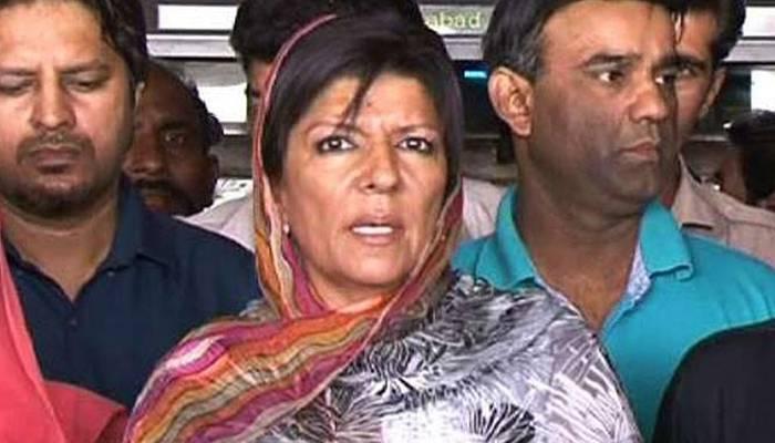 جج ابوالحسنات ذوالقرنین اورچیئرمین پی ٹی آئی کی بہن  علیمہ خان کے درمیان دلچسپ گفتگو