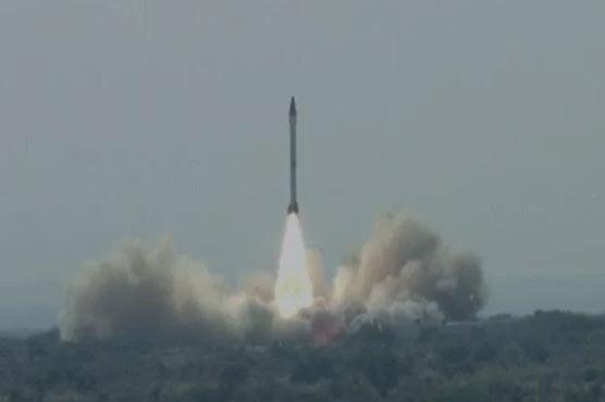 پاکستان کی جانب سے ابابیل ویپن سسٹم کی ٹیسٹ فلائٹ کا کامیاب تجربہ