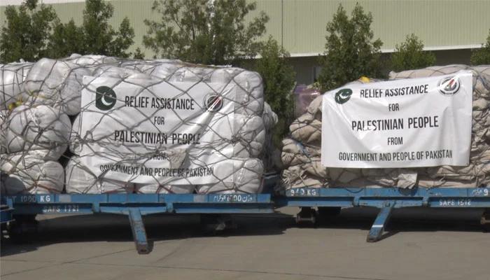 Pakistani aid for Palestinians to enter Gaza today