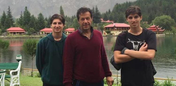 عمران خان کا بیٹوں سے ٹیلیفونک رابطہ