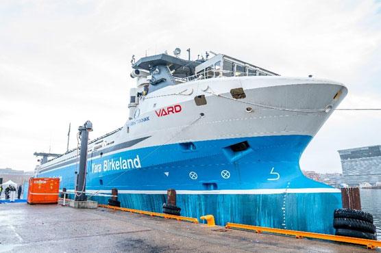 World’s first fully electric autonomous cargo ship launched in Norway