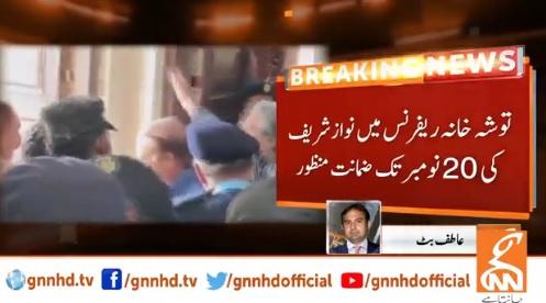 توشہ خانہ ریفرنس میں نواز شریف کی ضمانت منظور