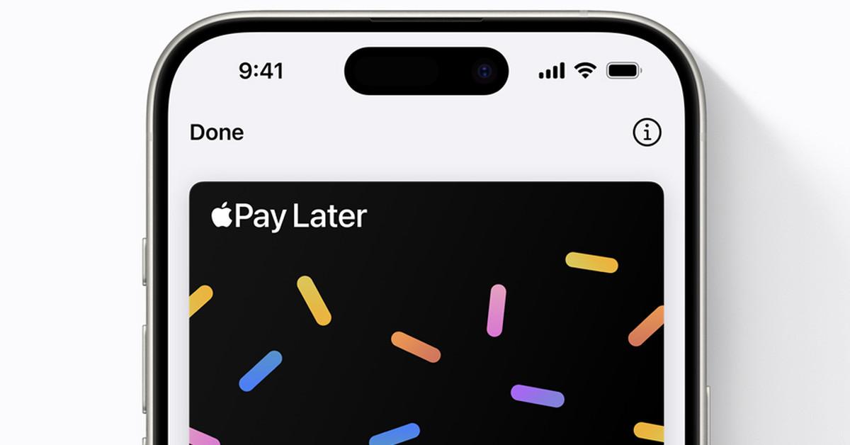 Apple Pay Later is rolling out to all users in the US