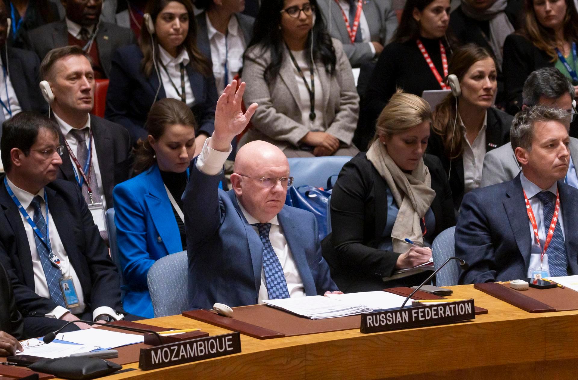 US-Israel resolution fails in UNSC as Russia, China exercise veto power